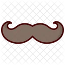 Macho Hombre Bigote Icono