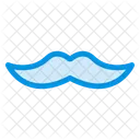 Bigote Hombre Mascota Icono