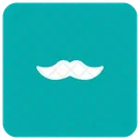 Bigote Hombre Mascota Icono