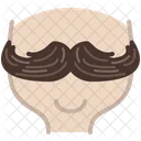 Bigote Afeitado Avatar Icono