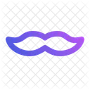 Bigote Retro Clasico Icono