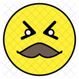 Emoji de bigote Emoji Icono