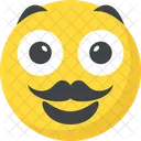 Bigote Hipster Personaje Icono