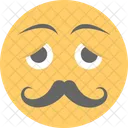 Bigote Hipster Personaje Icono