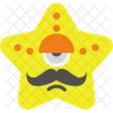 Bigote Estrella Bigote Estrella Icono