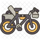 Bike Packing Travel Icon