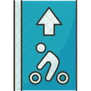 Bike Lane Bicycle Icon