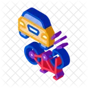 Bike Car Accident  Icon