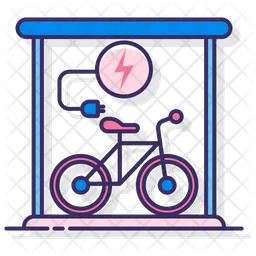 Bike Charging Station  Icon
