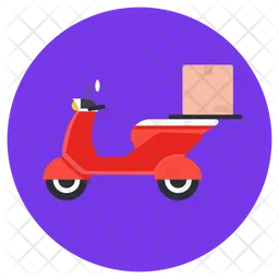 Bike Delivery  Icon