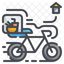 Bike Delivery Home Delivery Bike Icon