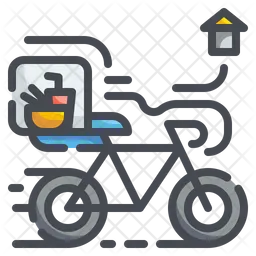 Bike Delivery  Icon