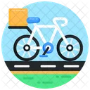 Delivery Cycle Bike Delivery Delivery Bicycle Icon