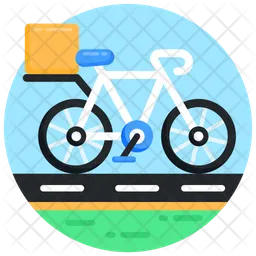 Bike Delivery  Icon