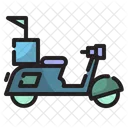 Bike Delivery  Icon