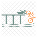 Bike Accident Bicycle Icon