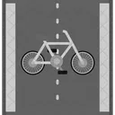 Bike Lane  Icon