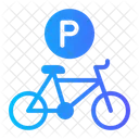 Bike Parking Transportation Signaling Icon