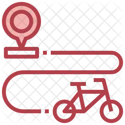 Bike Path  Icon