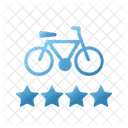 Bike Rating Bycycle Star Icon