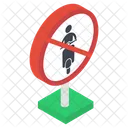 Bike Ban Stop Motorbike Bike Prohibition Icon