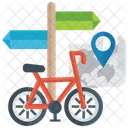 Bike Cycling Cycle Race Icon