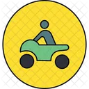 Bike Riding Cyclingroute Bikeway Icon