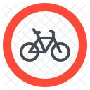 Bike Sign  Icon