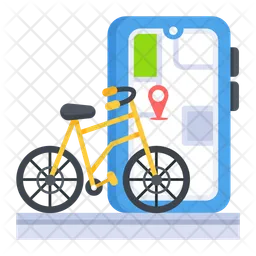 Bike Tracking  Icon