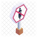 No Bike Bike Forbid Bike Warning Icon