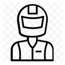 Biker Game Man Icon