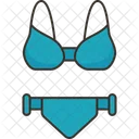 Bikini Swim Wear Icon