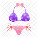 Bikini Bademode Strandmode Symbol