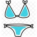 Bikini Underwear Clothes Icon