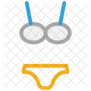 Bikini Bra Penty Underwear Icon