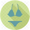 Bikini Bra Panties Icon