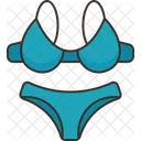 Bikini Swimwear Woman Icon