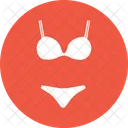 Bikini Brassiere Bust Icon