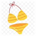 Summer Sand Bucket Beach Umbrella Icon
