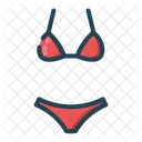 Bikini Swimsuit Swimwear Icon