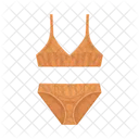 Bikini Underwear Woman Icon