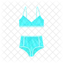 Bikini Underwear Woman Icon