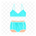 Bikini Underwear Woman Icon
