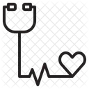 Examen cardiaque  Icône