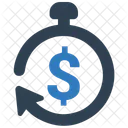 Tempo Dollaro Denaro Icon