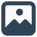 Soziales Bild Landschaft Symbol