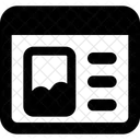 Bildrand Links Bildrand Fotorand Symbol
