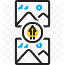 Bild Nach Oben Scrollen Bild Nach Oben Scrollen Symbol