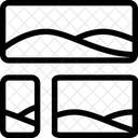 Bildraster unten links  Symbol