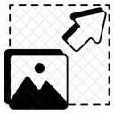 Bildgröße ändern  Symbol